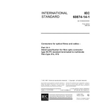 IEC 60874-14-1 Ed. 1.0 en:1997