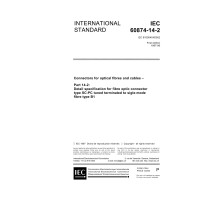 IEC 60874-14-2 Ed. 1.0 en:1997