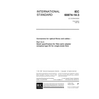 IEC 60874-14-3 Ed. 1.0 en:1997