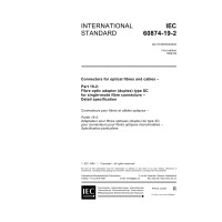 IEC 60874-19-2 Ed. 1.0 en:1999