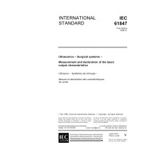 IEC 61847 Ed. 1.0 en:1998