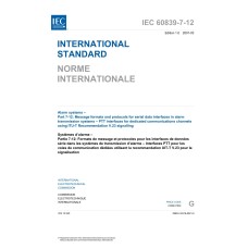 IEC 60839-7-12 Ed. 1.0 b:2001