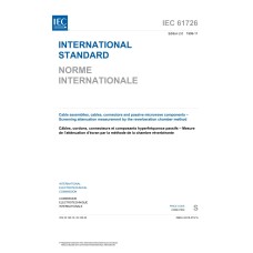 IEC 61726 Ed. 2.0 b:1999