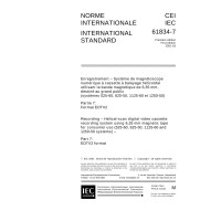 IEC 61834-7 Ed. 1.0 b:2001