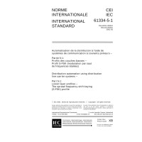 IEC 61334-5-1 Ed. 2.0 b:2001