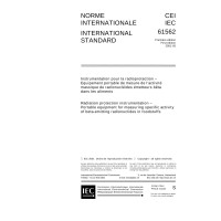 IEC 61562 Ed. 1.0 b:2001