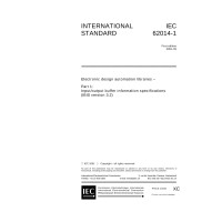 IEC 62014-1 Ed. 1.0 en:2001