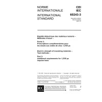 IEC 60243-3 Ed. 2.0 b:2001