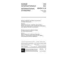 IEC 60454-3-14 Ed. 1.0 b:2001