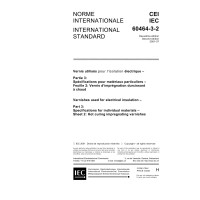 IEC 60464-3-2 Ed. 2.0 b:2001