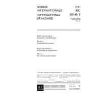 IEC 60645-1 Ed. 2.0 b:2001