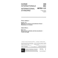 IEC 60793-1-31 Ed. 1.0 b:2001