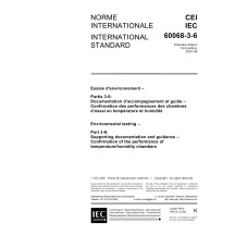 IEC 60068-3-6 Ed. 1.0 b:2001