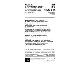 IEC 61249-2-19 Ed. 1.0 b:2001