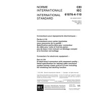 IEC 61076-4-110 Ed. 1.0 b:2001