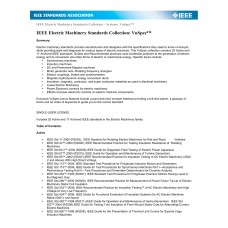 IEEE Electric Machinery Standards Collection: VuSpec(TM)