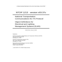 NEMA NTCIP 1213 version v03.37c